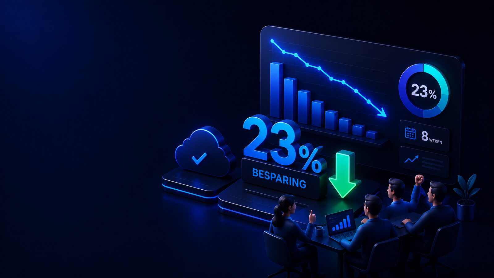 Team viert 23% besparing op cloudkosten